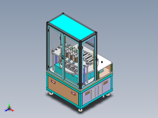 固定夹具正等轴测缩略图
