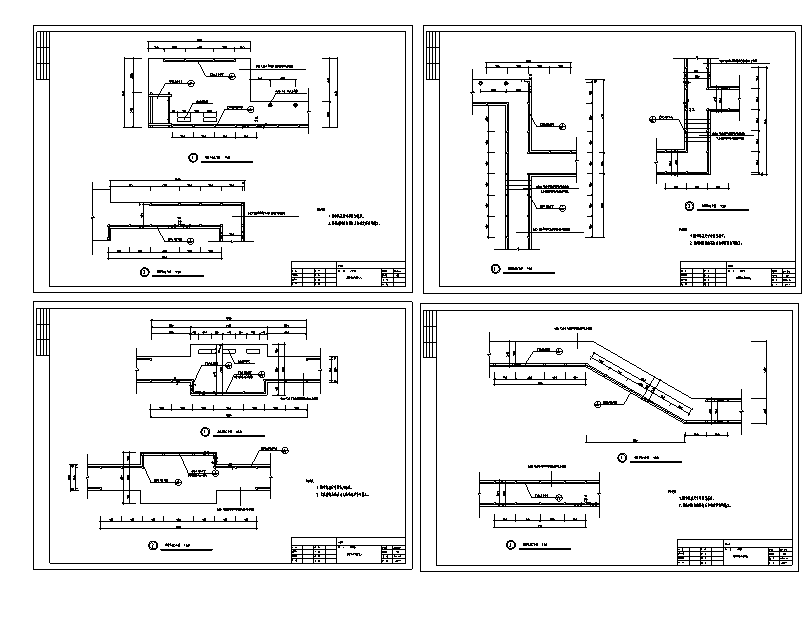 71款园林景观桥单拱桥吊桥仿藤桥木栈道欧式景观桥CAD施工详图