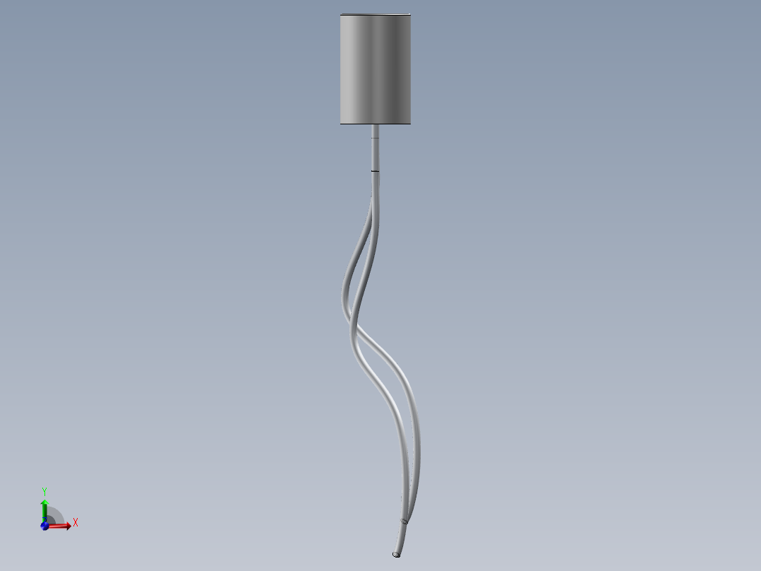 小型水冷磁控溅射装置前视图