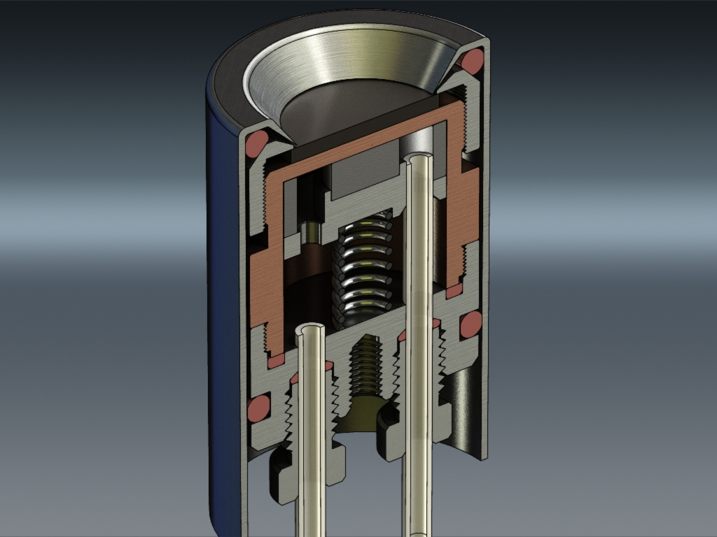 小型水冷磁控溅射装置