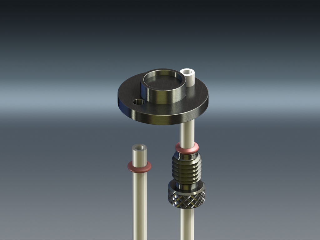 小型水冷磁控溅射装置