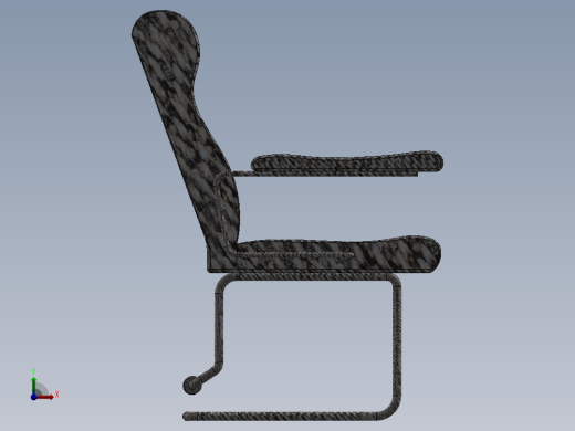 椅子前视缩略图