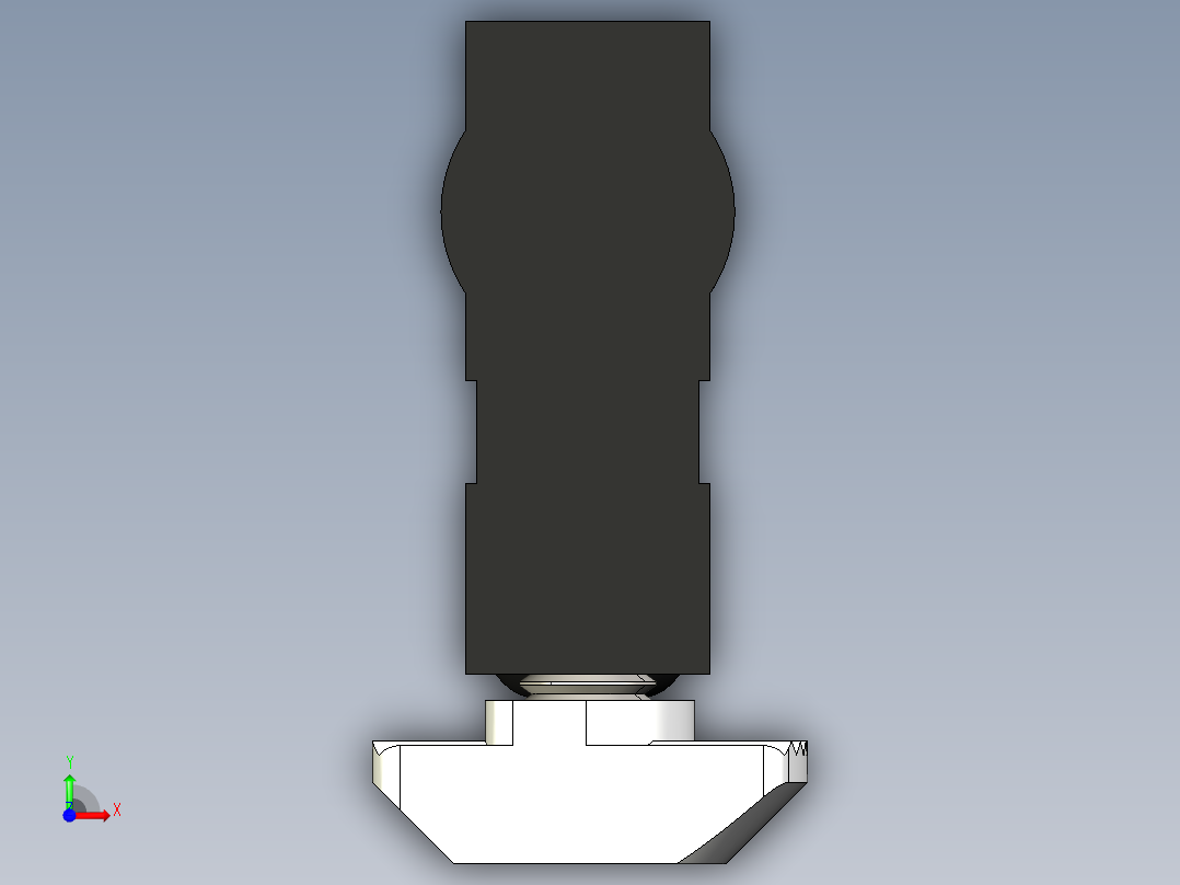 型材-BR 30 BOLT CONNECTOR KJN535624前视图