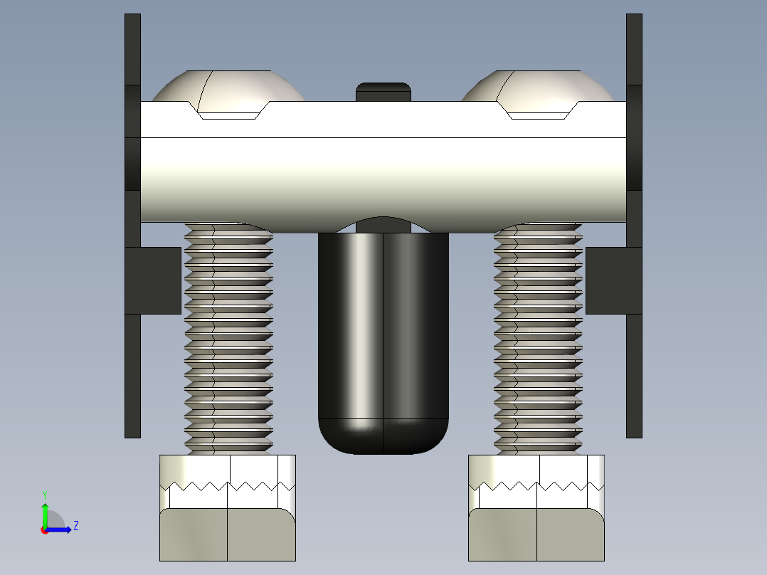 型材-BR 30 BOLT CONNECTOR KJN535624左视图