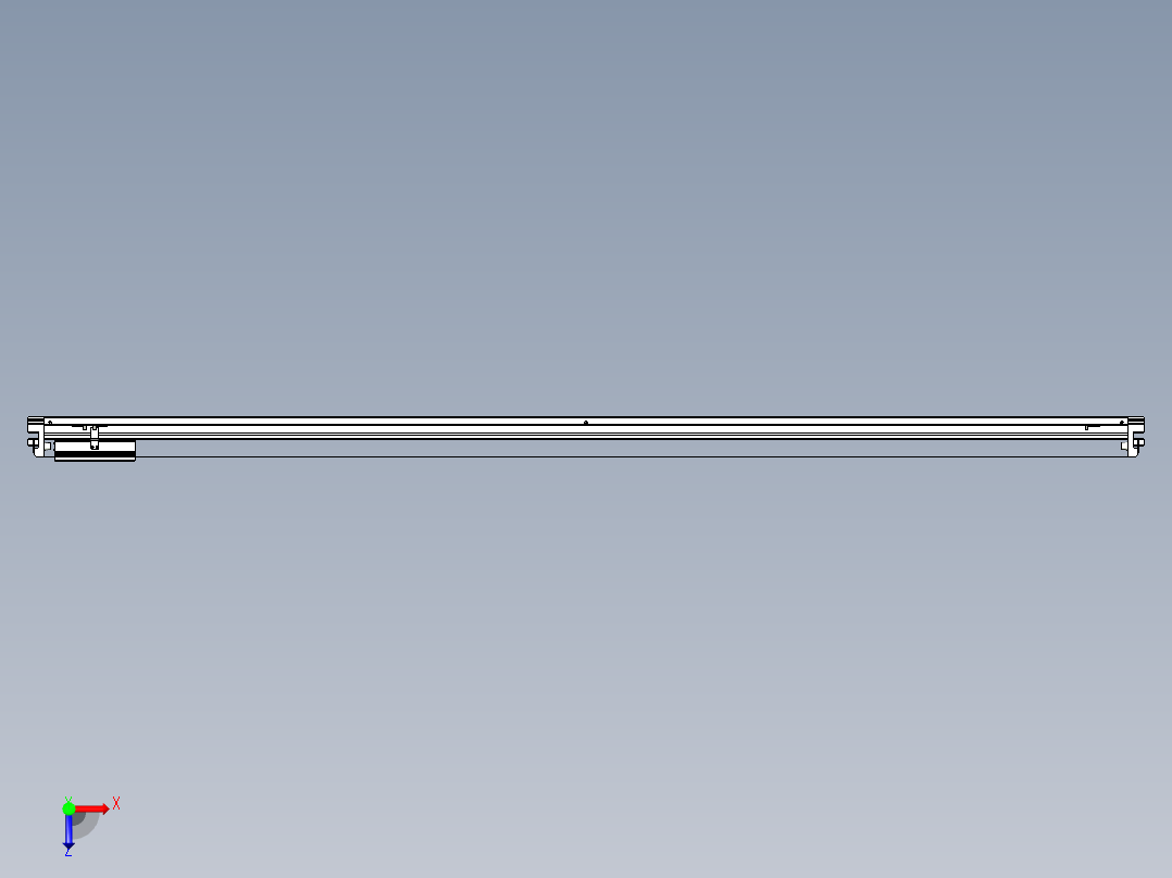 威洛博VL系列3d模型模组VL22H2Y-S2200俯视图