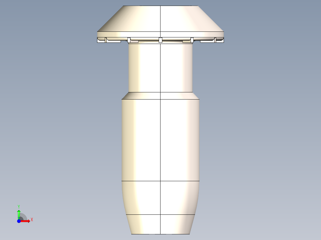 型材-BR S12 CORE SCREW KJN530236前视图