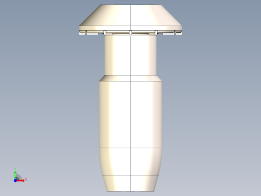 型材-BR S12 CORE SCREW KJN530236前视缩略图