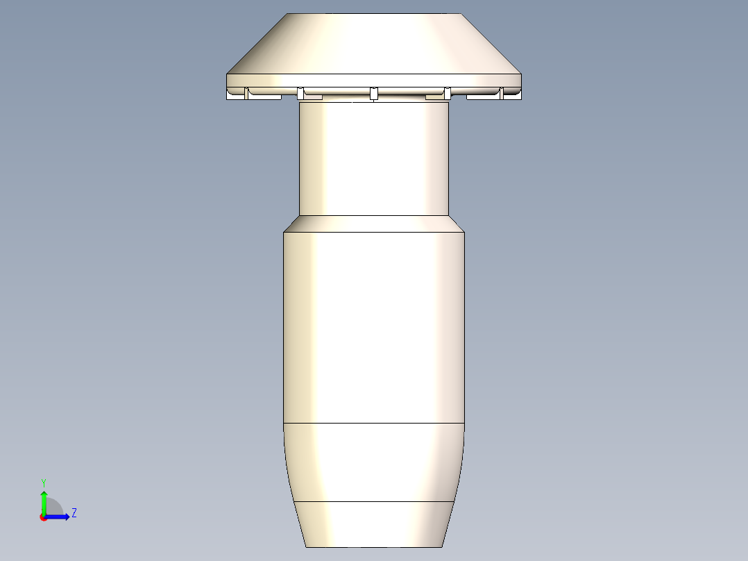 型材-BR S12 CORE SCREW KJN530236左视图