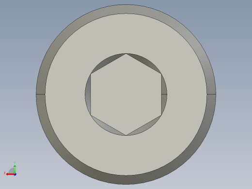 M2-M2 x 0.4mm Thread 4mm LONG SOCKET HEAD CAP SCREW.STEP后视缩略图