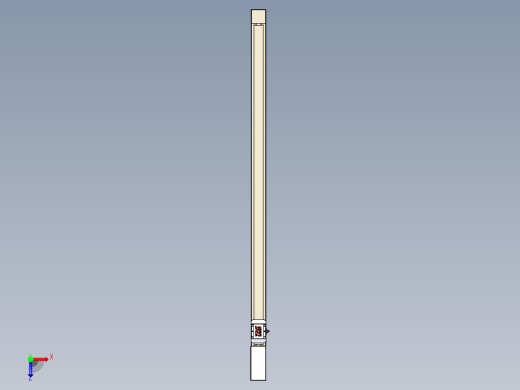 同步带全封闭直线模组TPA-HCB-65S-90-L1250-M-C-P10-N3俯视缩略图