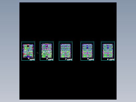 某家具建材店空调设计图
