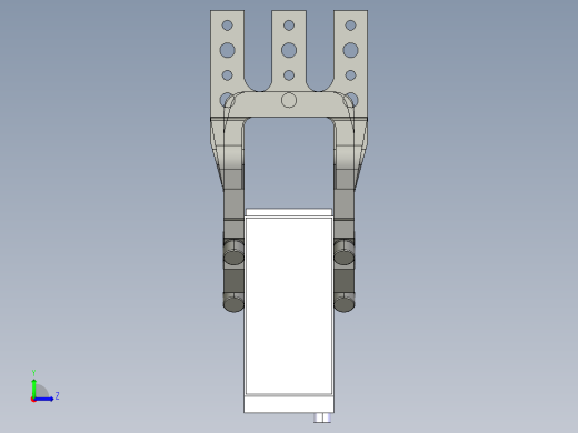 德克斯TUNKERS气缸数模V63.1 A10_A11_A12_A40_A41_A42 T08T左视缩略图