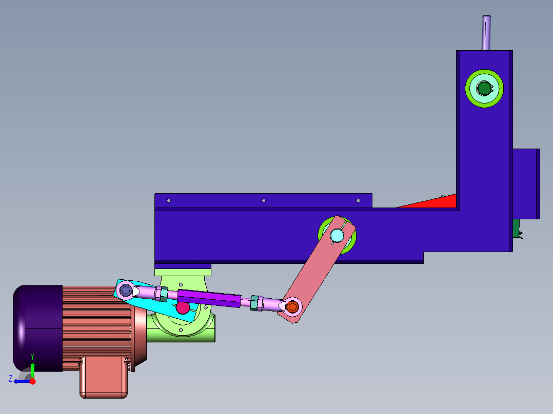 高速搬运吸盘抓手右视图