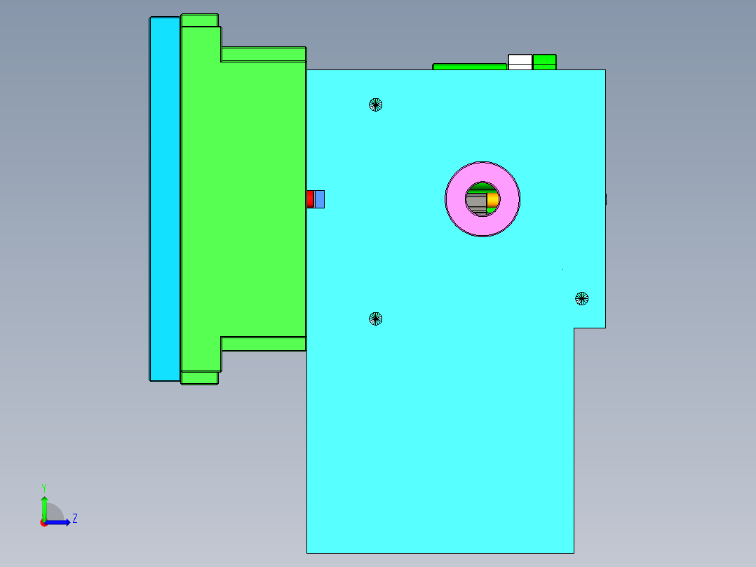 UX390-A-CNC5-0319左视图