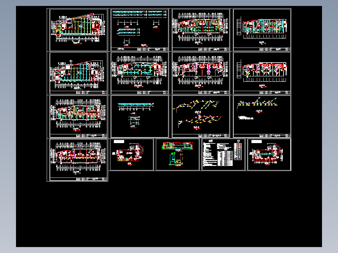 某综合楼通风空调设计图