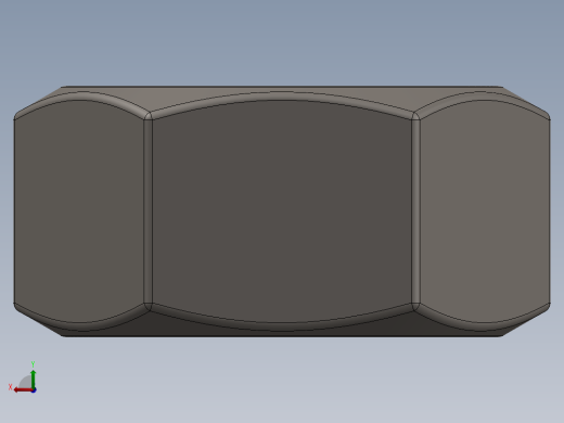 紧固件-Raw Steel Nut 0.3125后视缩略图