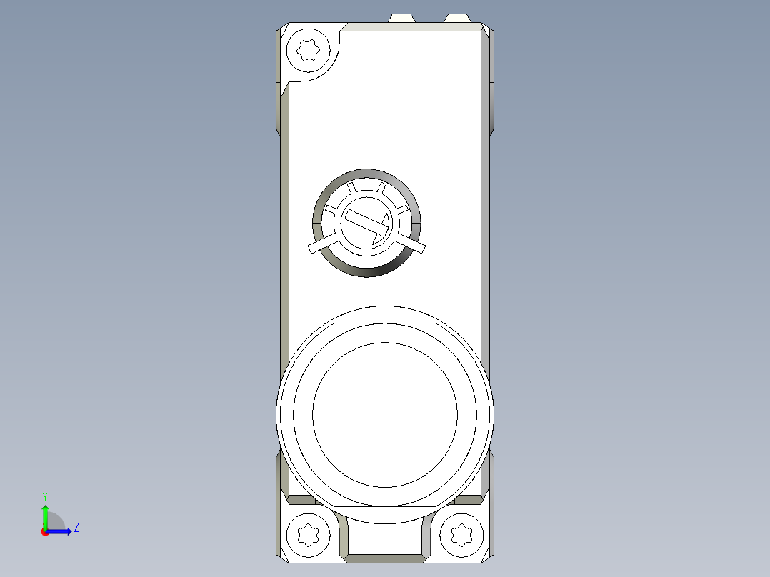 基恩士PZ-G51CB_52CB-T_kc图纸模型左视图