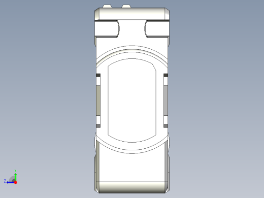 基恩士PZ-G51CB_52CB-T_kc图纸模型右视缩略图