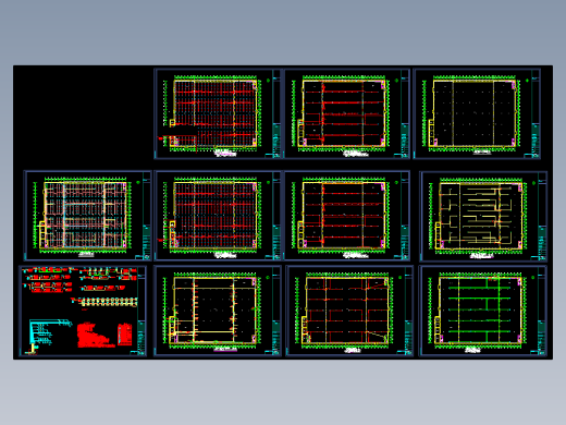 长春某厂房电气照明详细施工图