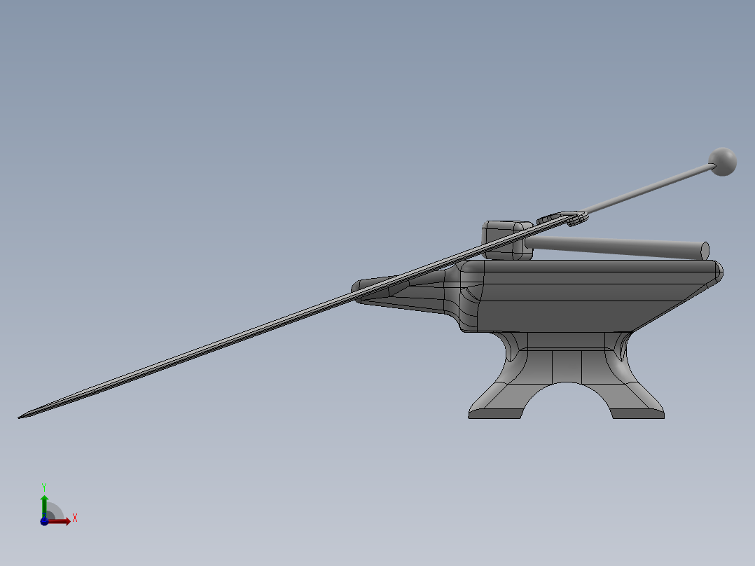 剑、宝剑(26)前视图