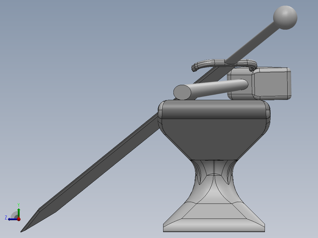 剑、宝剑(26)右视图