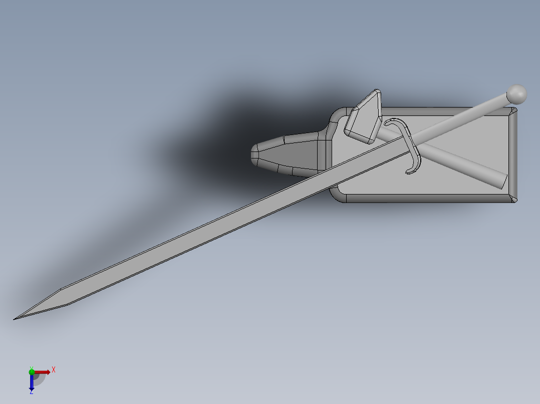 剑、宝剑(26)俯视图