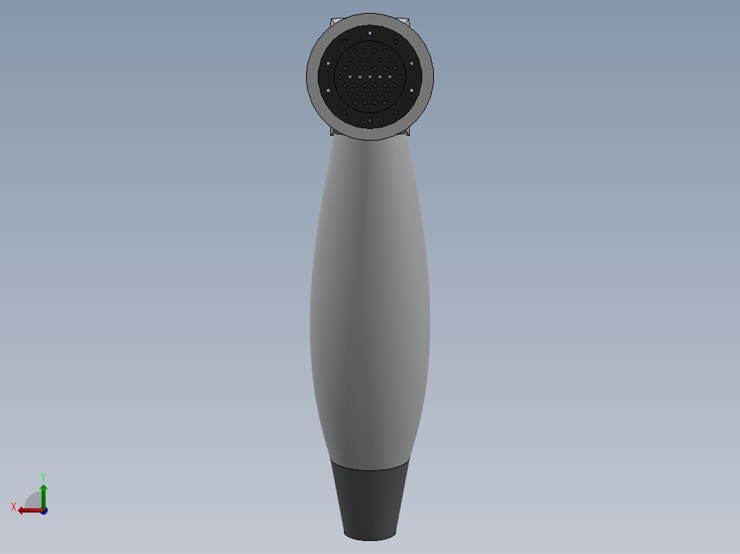 坐浴盆喷雾后视图