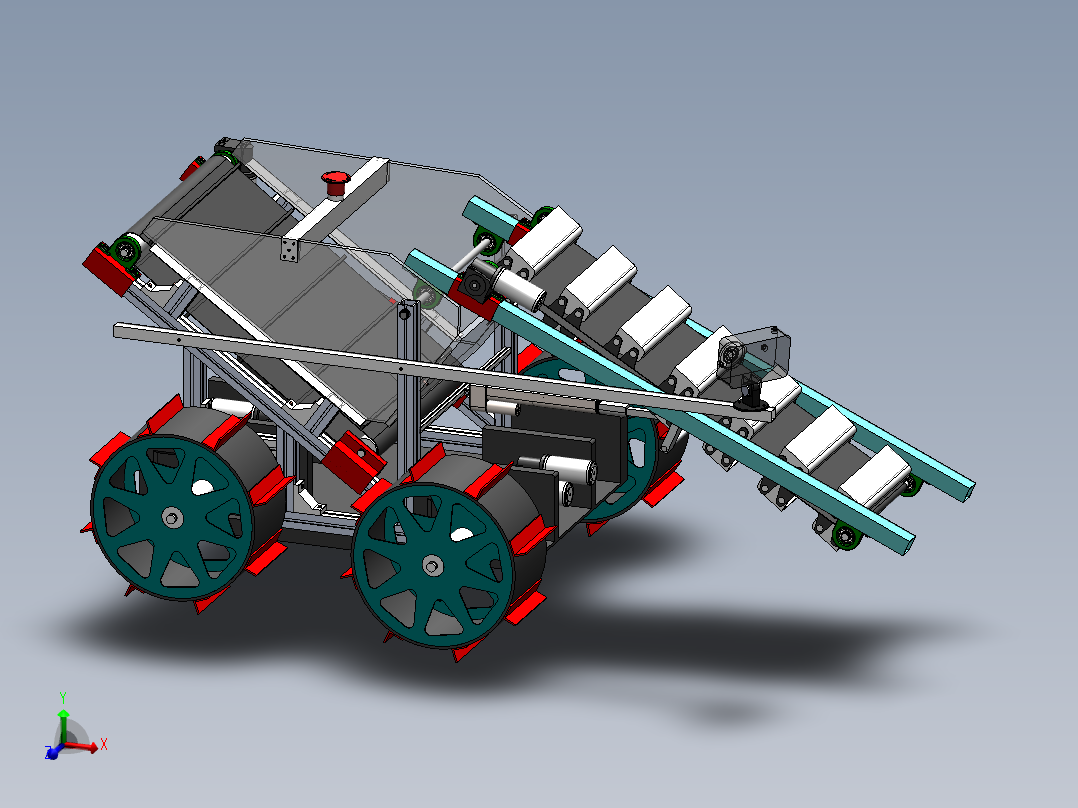 AGV小车、AGV(103)主视图