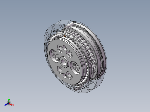 通用RV-40E减速机正等轴测缩略图