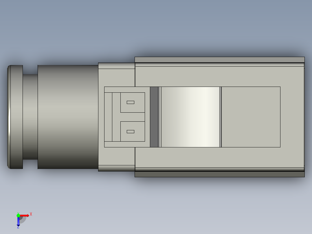 7V230CJ10B050电磁阀俯视图
