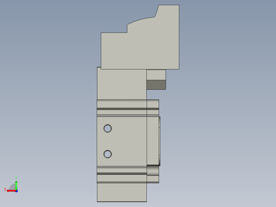 7V0510M5B200电磁阀后视图