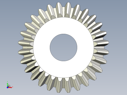 A0004034-28齿锥齿轮前视缩略图