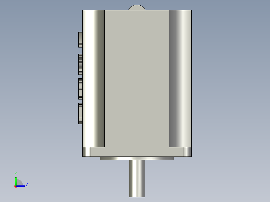 LJ-CJ-00步进电机57CM23雷赛左视图