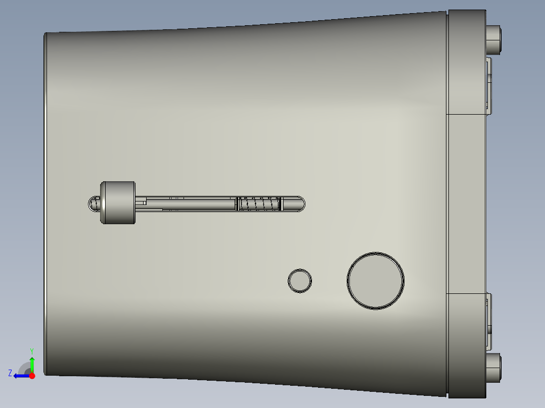 三明治早餐烤面包片机右视图