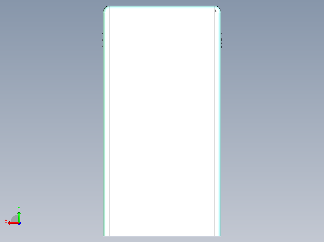 办公碎纸机后视图