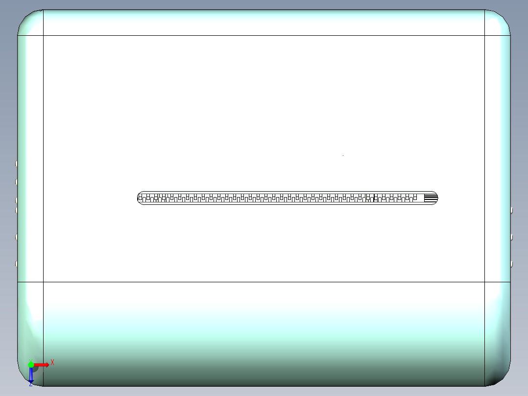 办公碎纸机俯视图