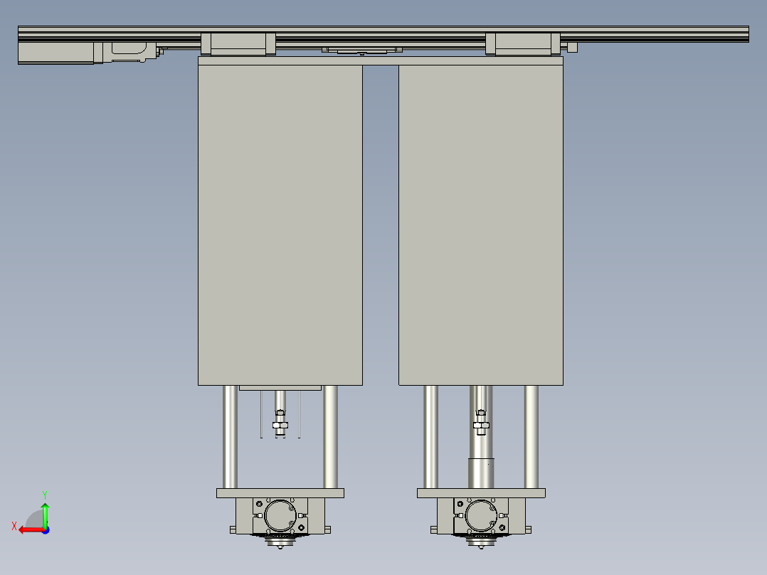 搬运机构--1后视图