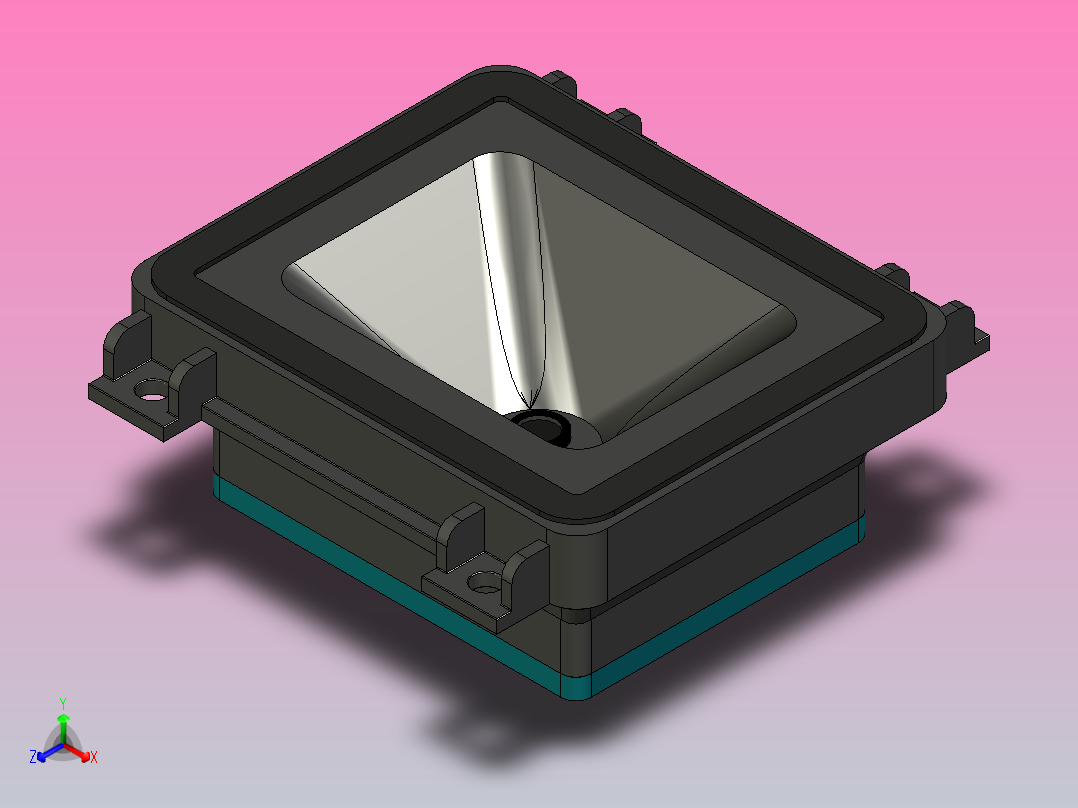 EP8280L扫描仪正等轴测图