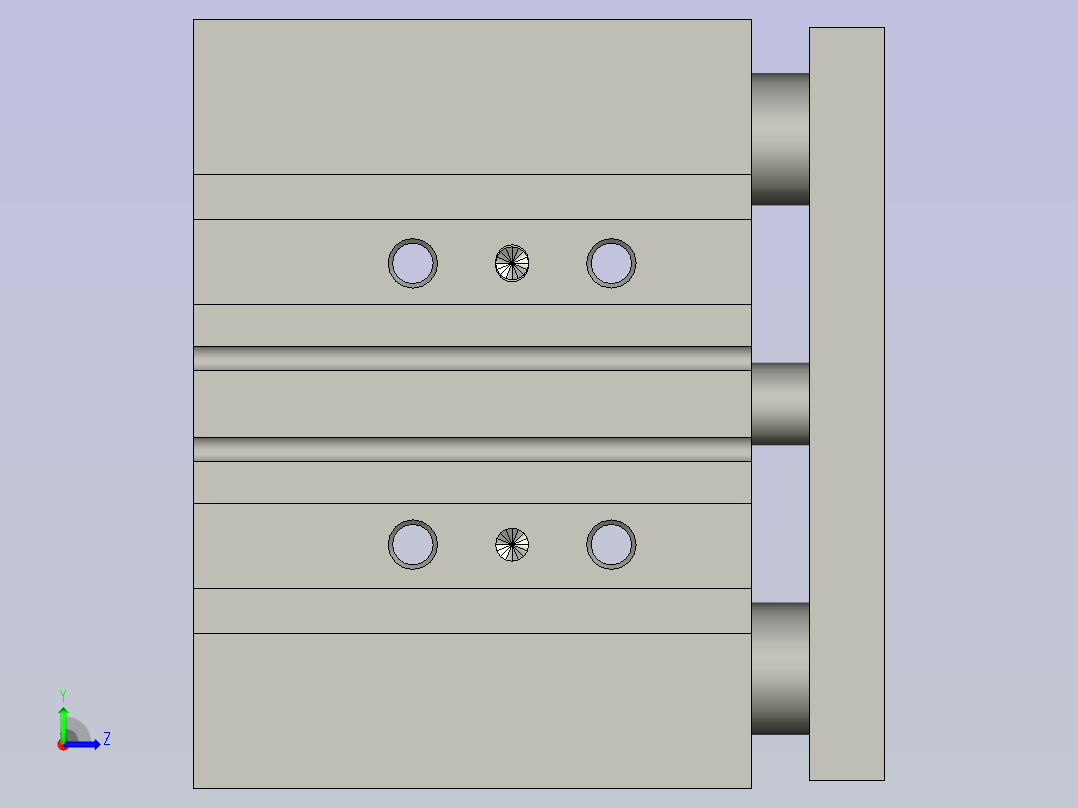 MGPM25-30Z-M9BL左视图