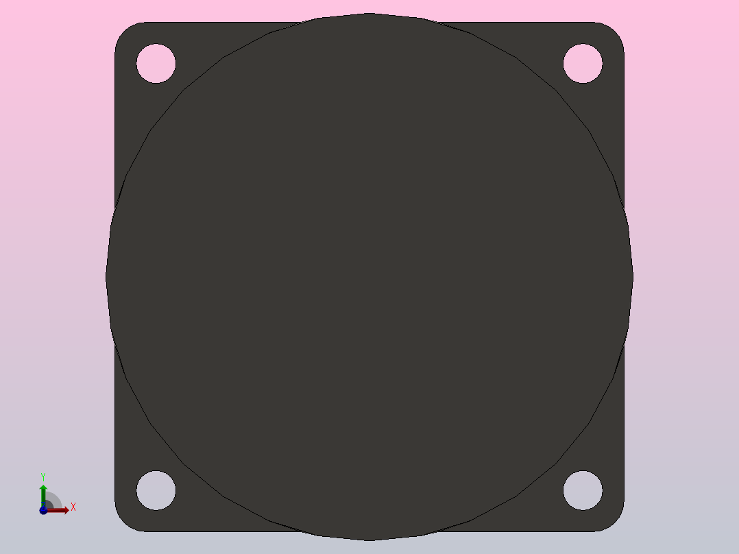 Miniangle步进电机34 PM-C211前视图