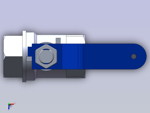 SUS304 二片式球阀 Q11F-2PC 0.5-2in俯视缩略图