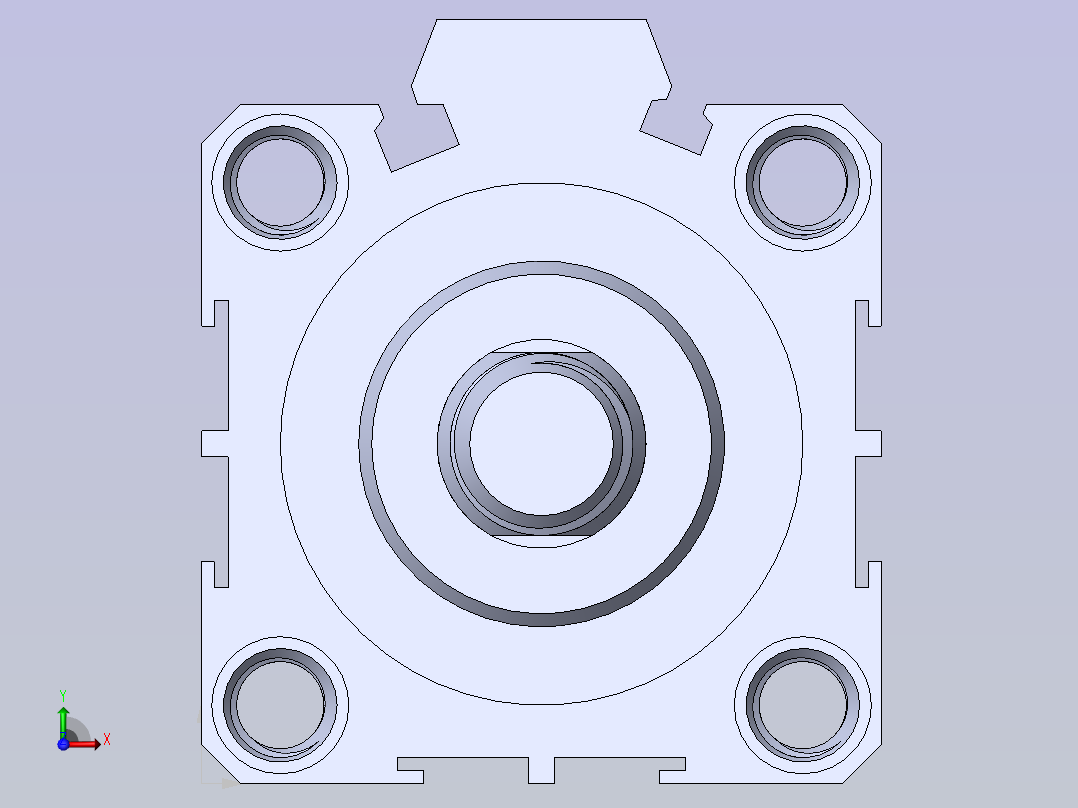 气缸sda-40x20s-b-sda-40x20s-b-air-cylinder-1.snapshot.3前视图