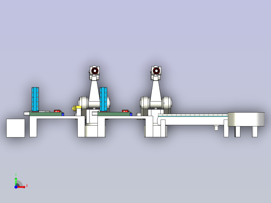 银触点去毛刺机前视图