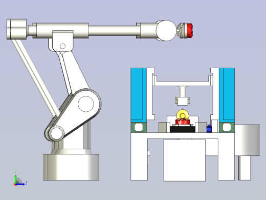 银触点去毛刺机左视缩略图