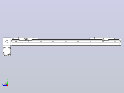 皮带直线轴双滑块型TPA-GCBS-120-P70-L200-LP-M20-N3右视缩略图