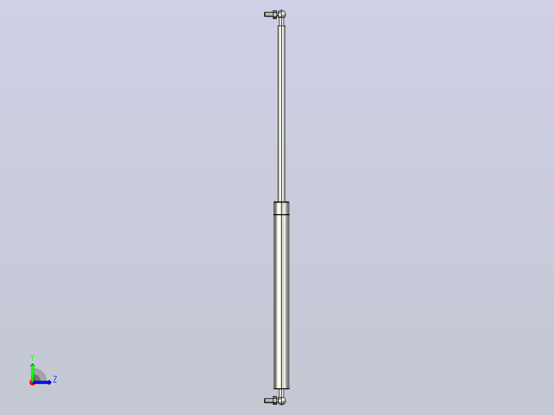 gsb28-d-d-s280_asm氮气弹簧左视图