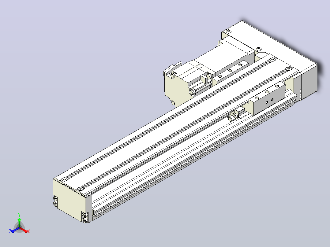 钢基模组TPA-KNR-5002C-300A1-ML-H1S0正等轴测图