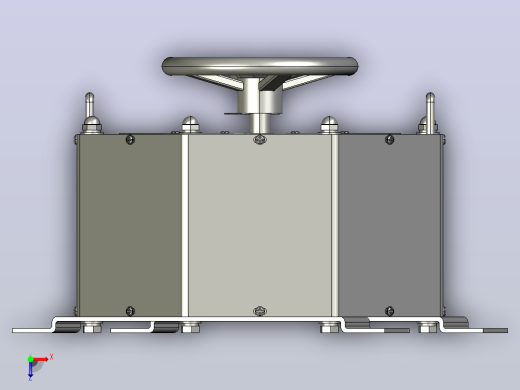 TDGC2J-5接触调压器三维模型202011俯视缩略图