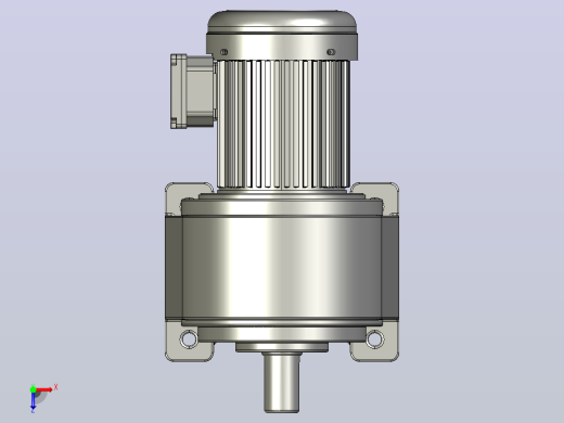 中型减速电机图纸ZH750-S-125K-200K(40轴)俯视缩略图