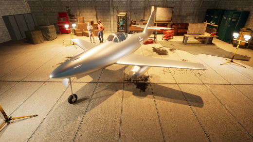Me 262世界第一架喷气式战斗机造型3D图纸 x_t stl格式缩略图